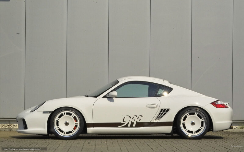 White Sports Car — Neutral, Afternoon, Photograph, Wall