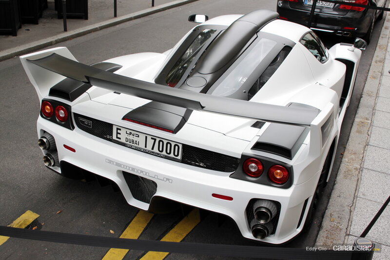 White Sports Car — Neutral, Afternoon