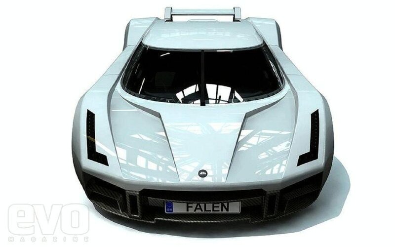 White Sports Car — Neutral, Digital Art