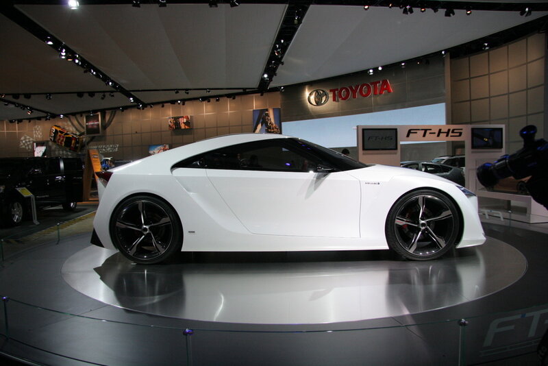 White Sports Car — Neutral, Photograph, Car Show