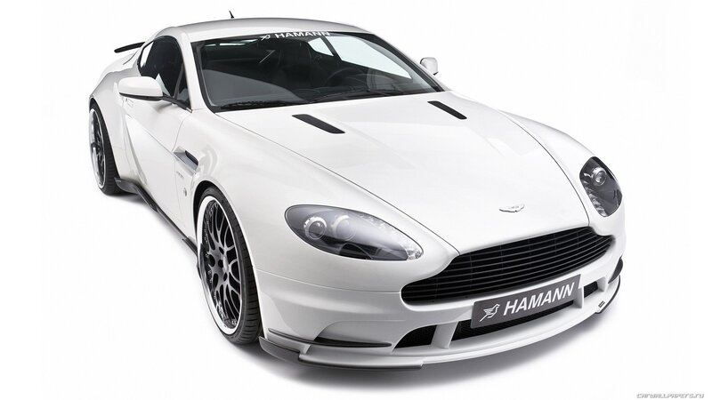 White Sports Car — Neutral, Photograph, Hamann, Black Wheels