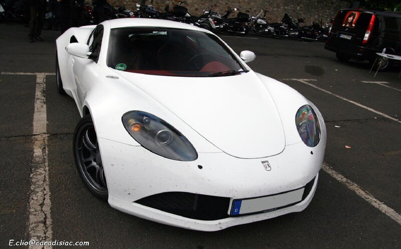 White Sports Car — Neutral, Photograph, Motorcycles, Van