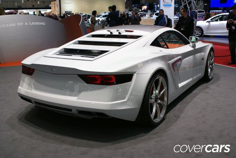 White Sports Car — Neutral, Photograph, People, Car Show