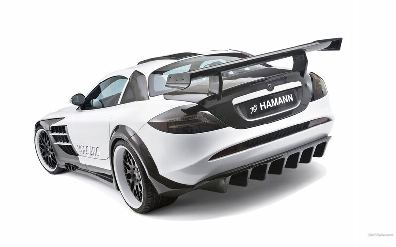 White Sports Car — Neutral, Photograph, Rear Wing, Side Vents