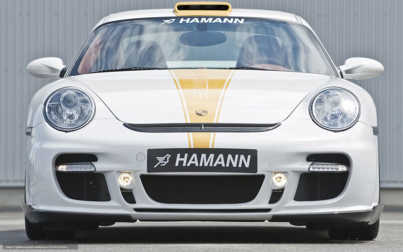 White Sports Car — Neutral, Photograph, Stripes, Logo