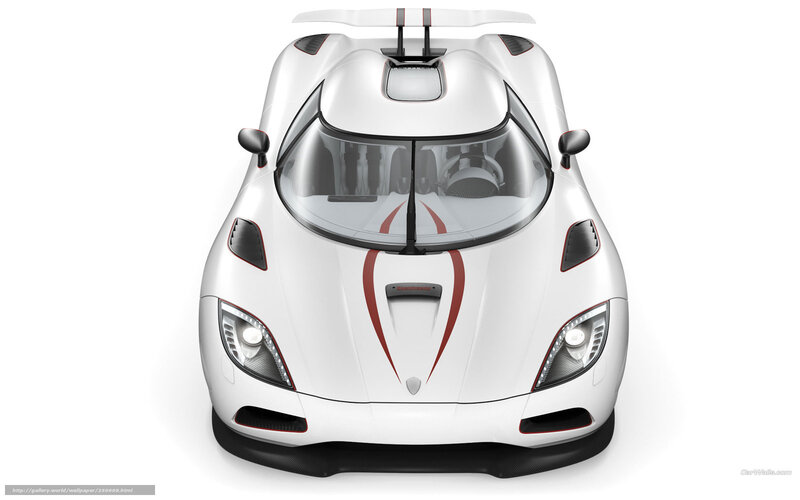 White Sports Car — Neutral, Photograph, Windshield, Headlights