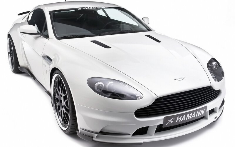 White Sports Car — Neutral, Windshield