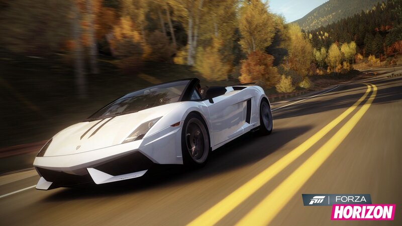 White sports car on a winding road