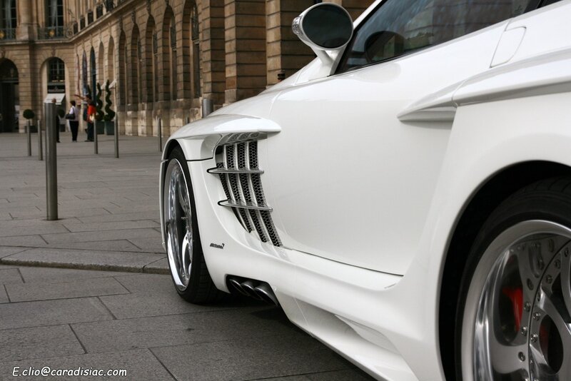 white sports car on city street