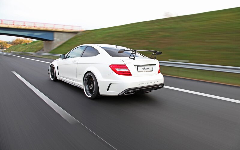 white sports car on highway