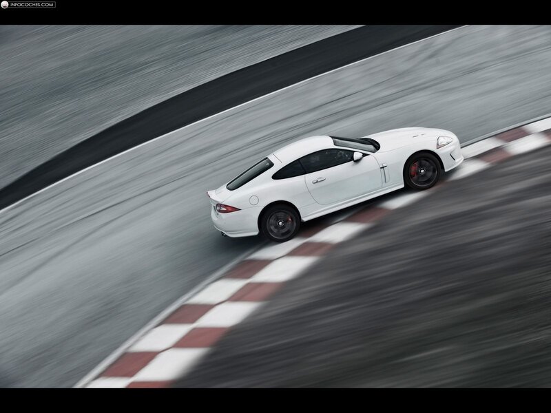 white sports car on racetrack