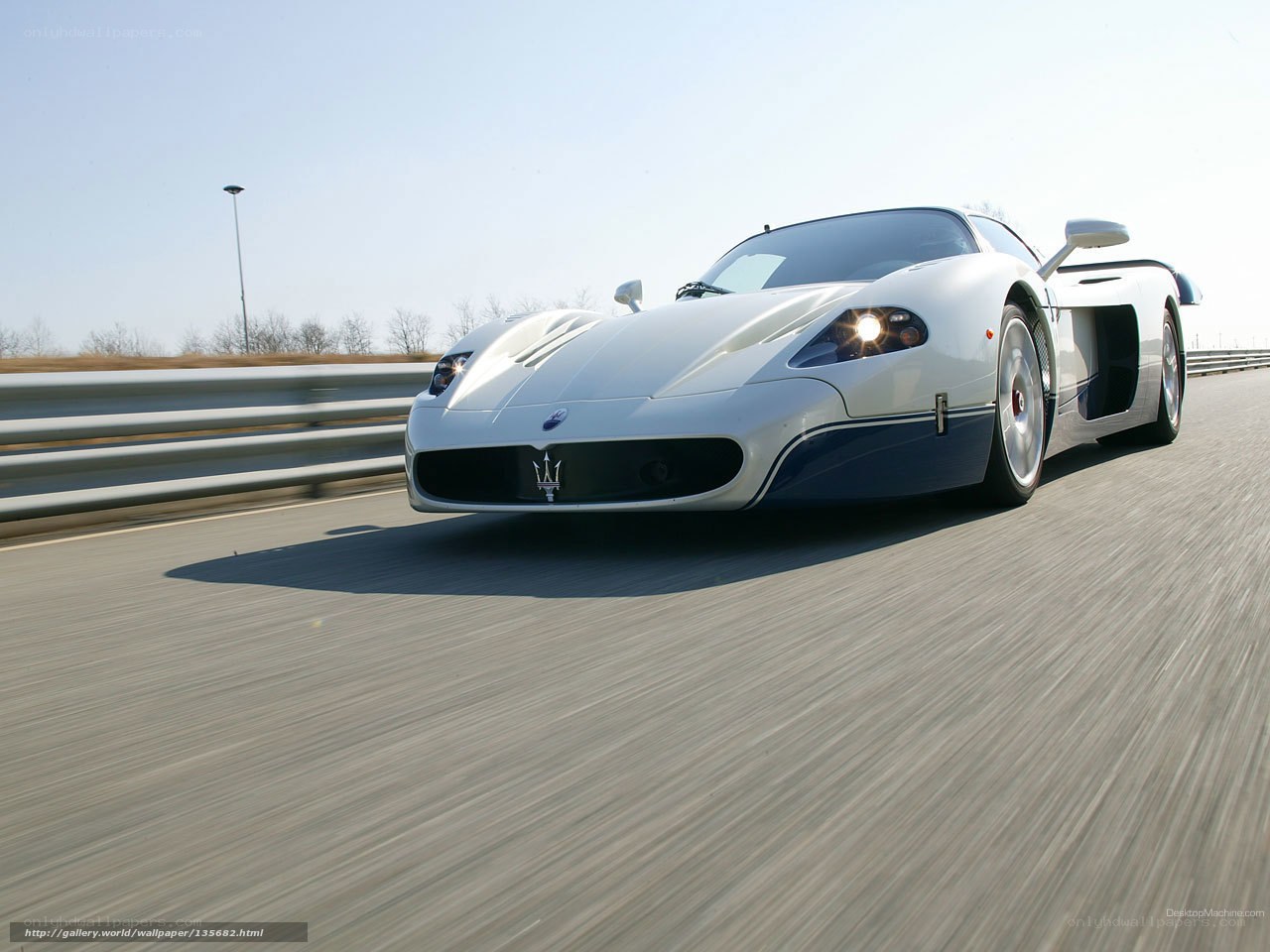 white sports car on racetrack