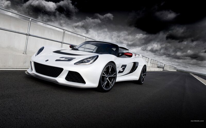 white sports car on racetrack