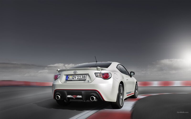 white sports car on racetrack