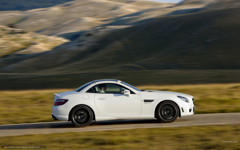 white sports car on road