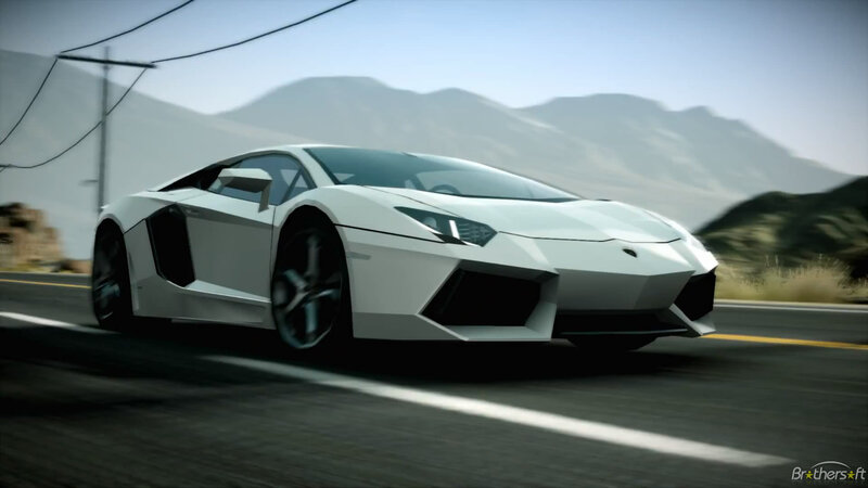 White Sports Car on Road — Dynamic, Afternoon