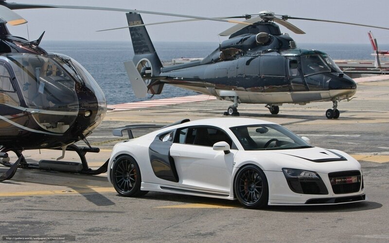White Sports Car on Tarmac — Dramatic