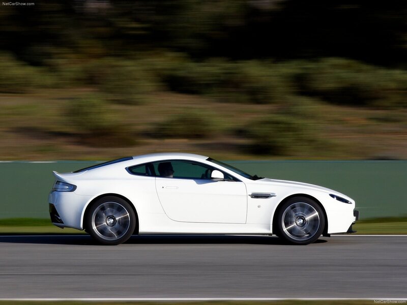white sports car on track