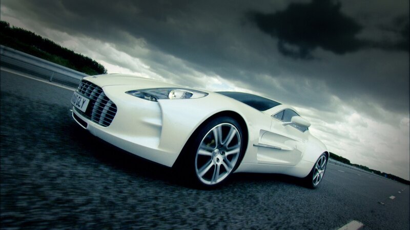white sports car on track