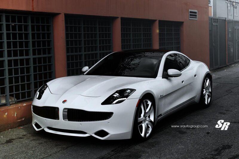 white sports car parked outside