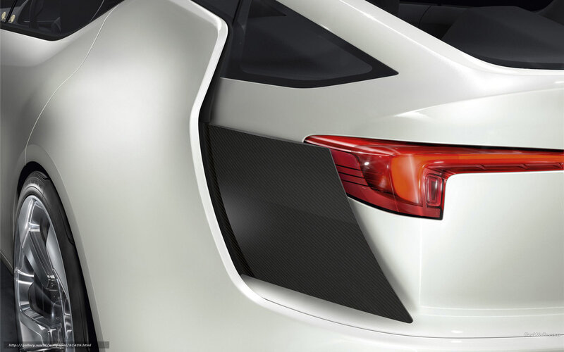White Sports Car Rear — Modern