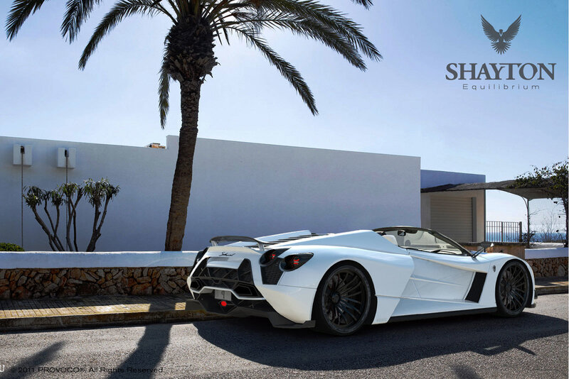 White Sports Car — Serene, Afternoon