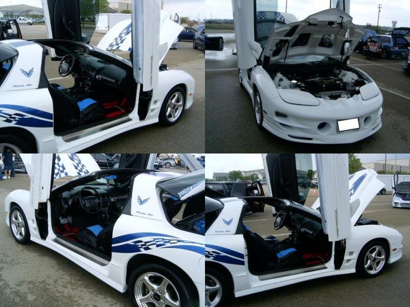 White Sports Car — Showcasing