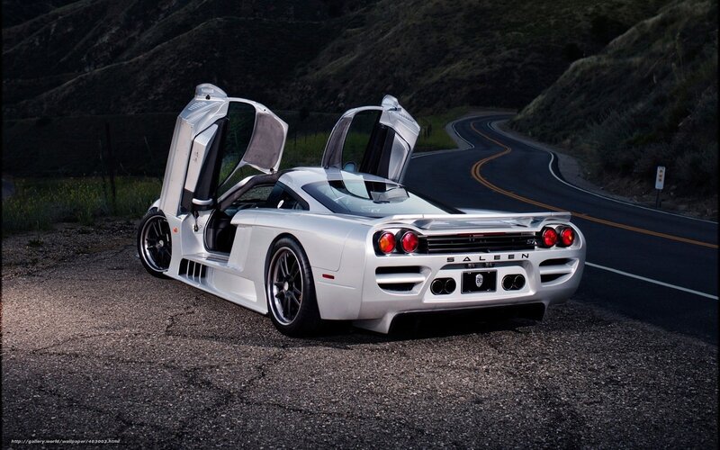 White Sports Car — Silver, Dramatic, Afternoon