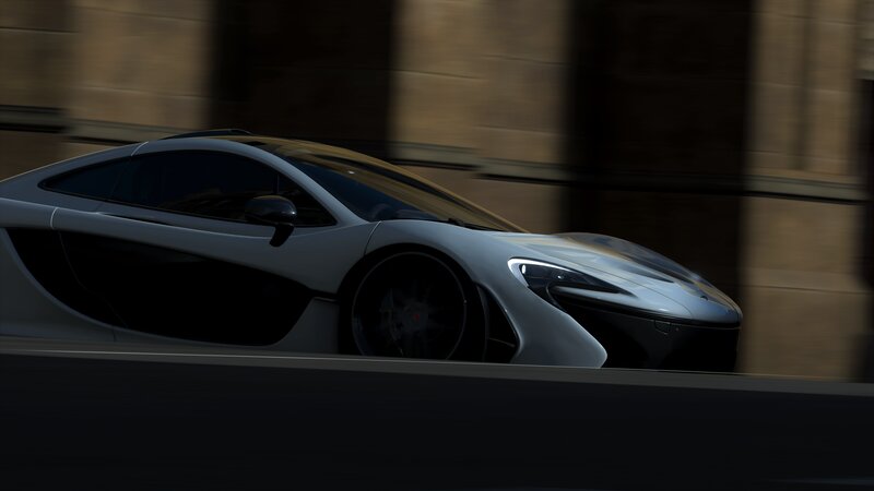 White Sports Car — Silver, Dynamic, 3d Render, Building