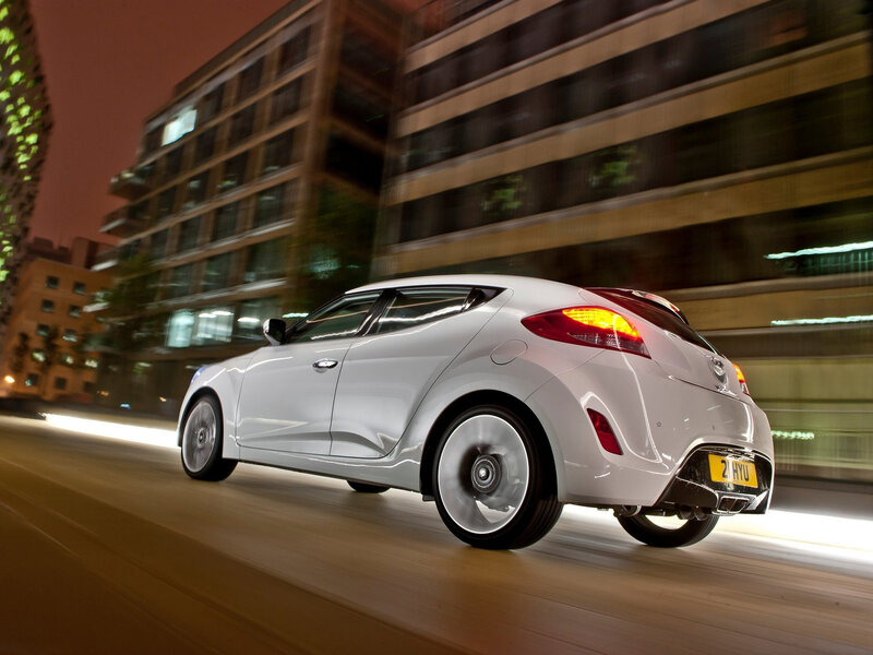 White Sports Car — Silver, Dynamic, Night