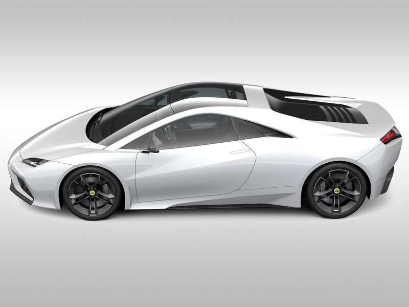 White Sports Car — Sleek, Modern