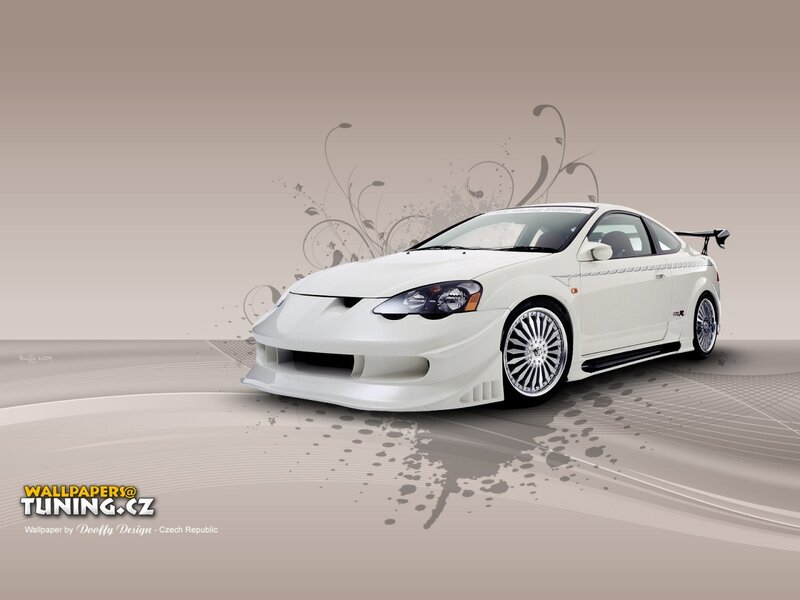 white sports car wallpaper