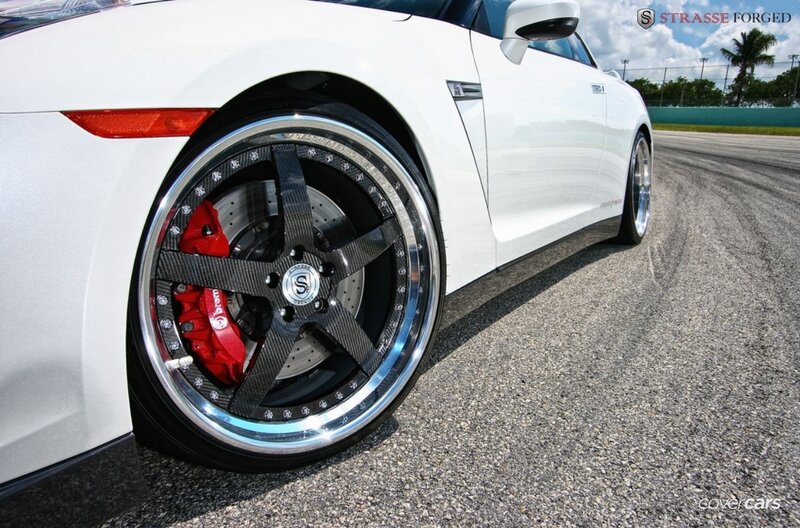 white sports car wheel
