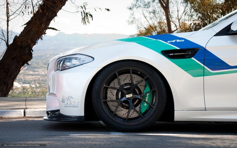 white sports car with decals