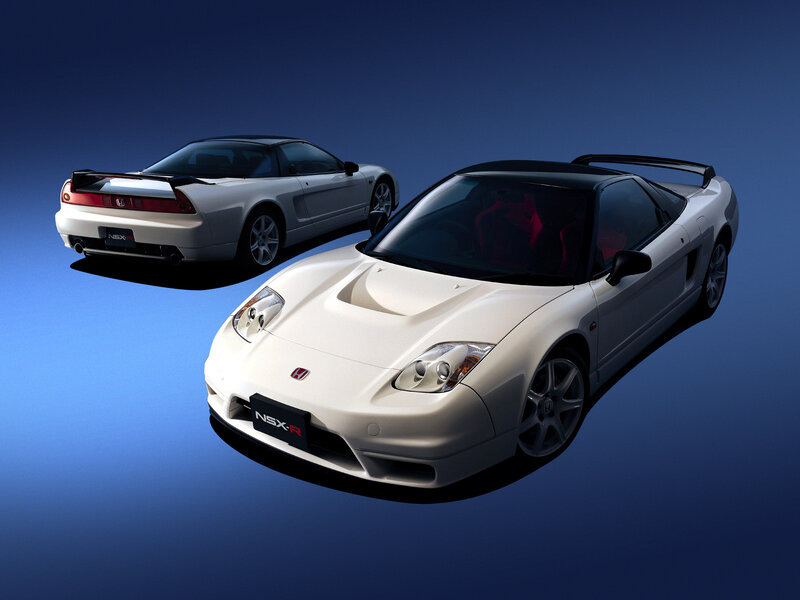 White Sports Cars — Blue