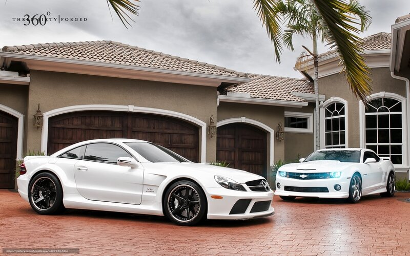 White Sports Cars — Calm