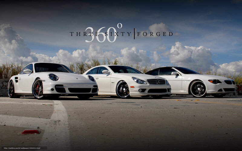 White sports cars lineup