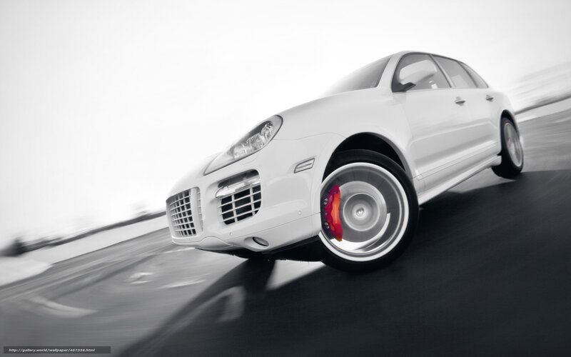 White Sports Utility Vehicle — Dynamic