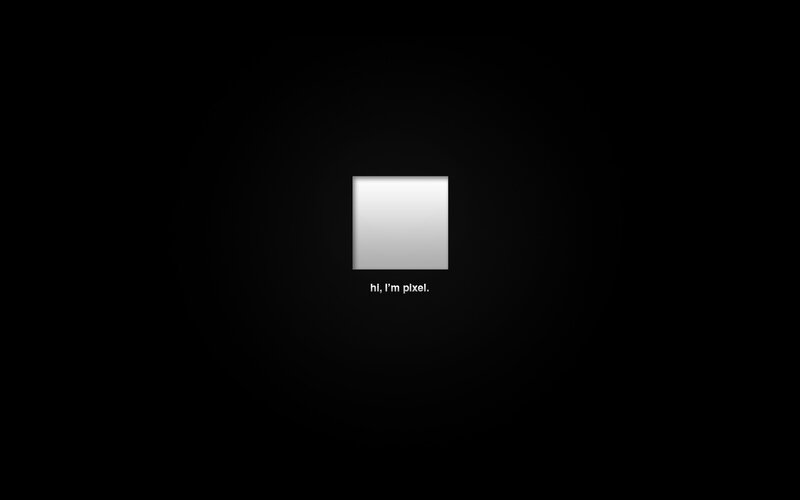 White Square on Black — Neutral