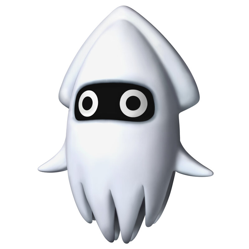White Squid Enemy Character