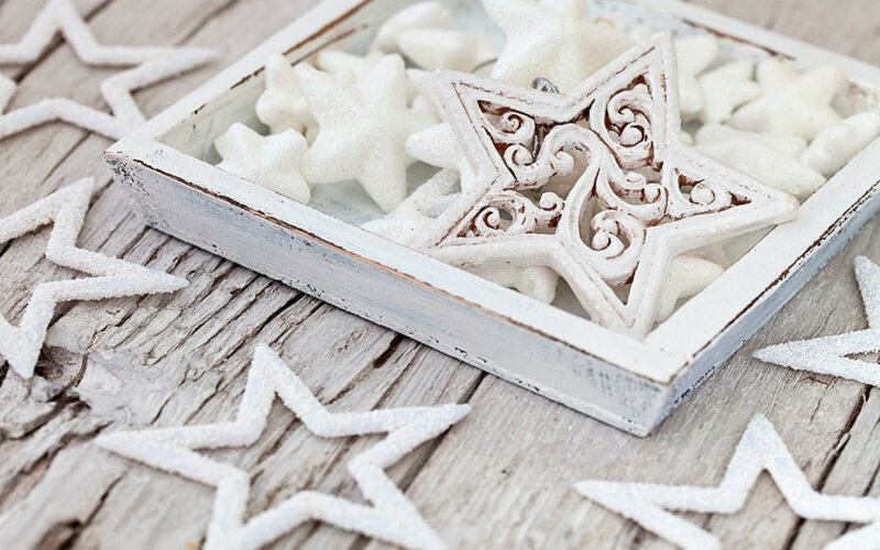 White Star Decorations