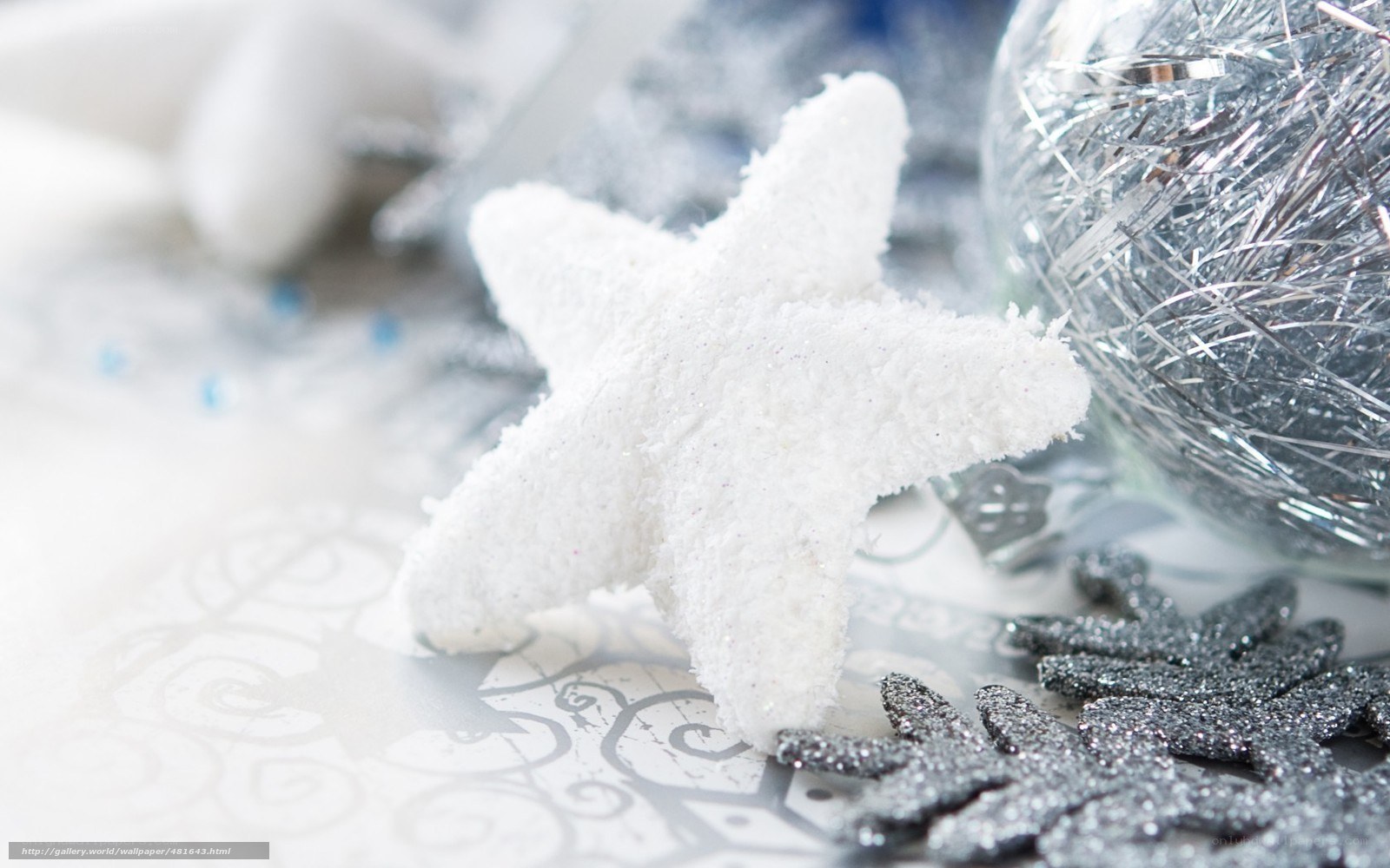 white star holiday decoration