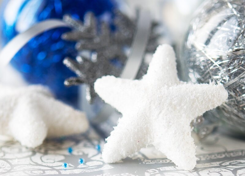 White Star Ornaments