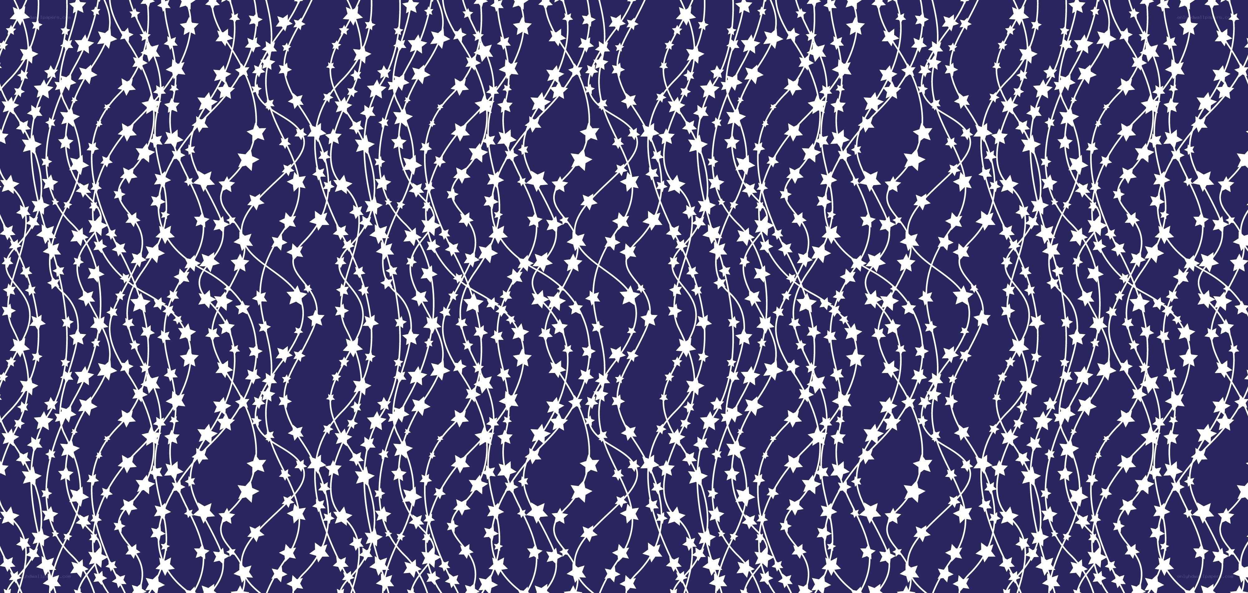 white stars on blue background