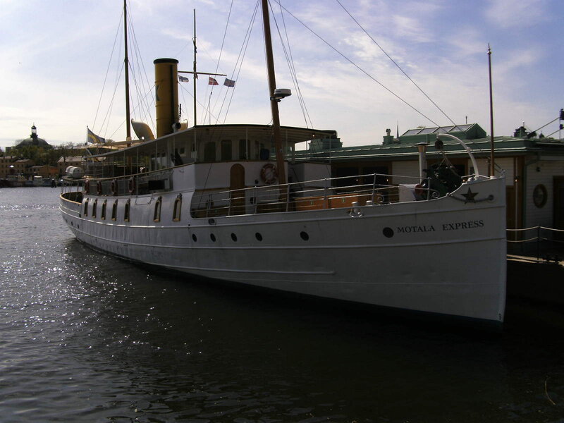 White Steamship