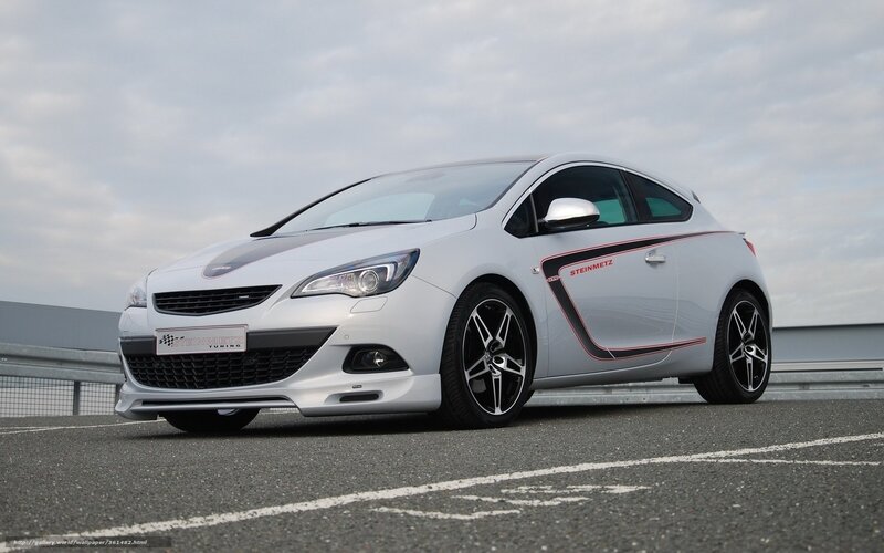 white steinmetz opel astra gtc