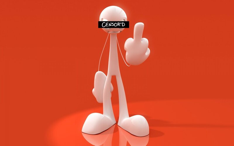 White Stick Figure — Red, Provocative