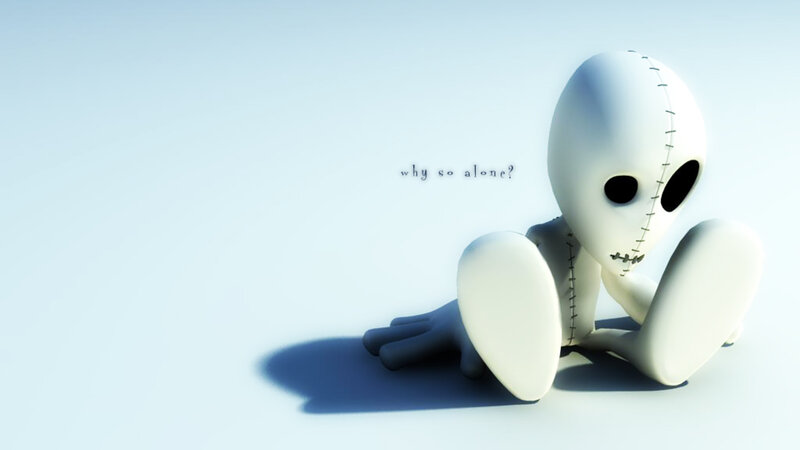 White Stitched Figure