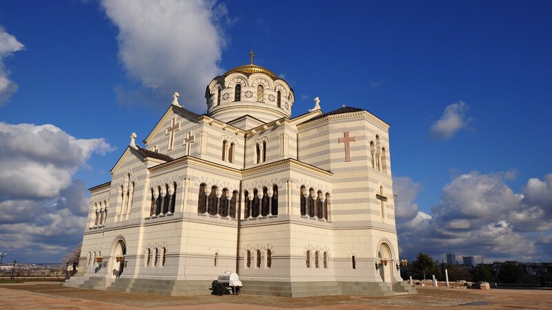 White Stone Church — Blue