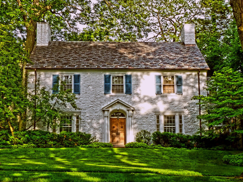 White Stone House — Green